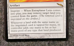MTG Magic the Gathering Extraplanar Lens (169/306) Mirrodin MINT No play (DS3D1K - Image 5