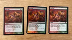 MTG Pit Fight Instant x3 223/249 Matt Stewart 2013 NM Non-Foil English - Image 1