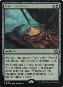 Herd Heirloom TDM Rare Foil #144 NM MTG - Image 1