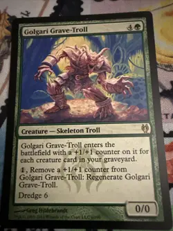 Golgari Grave-Troll Duel Decks: Izzet vs. Golgari Regular MTG Card - Image 1