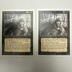 MTG Zombie Master - Revised Edition - Rare - HP - Magic the Gathering - Image 1