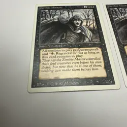 MTG Zombie Master - Revised Edition - Rare - HP - Magic the Gathering - Image 3