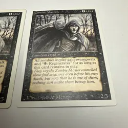 MTG Zombie Master - Revised Edition - Rare - HP - Magic the Gathering - Image 4