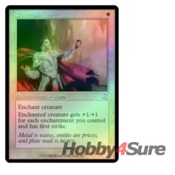 Foil Ethereal Armor M/NM Magic: The Gathering MTG Time Spiral Remastered - Image 1