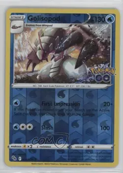 Golisopod Reverse Foil Pokemon Sword & Shield Pokemon Go #026 - Image 1