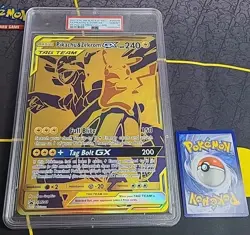 Pokemon TCG - Jumbo Gold Pikachu & Zekrom GX SM248 - PSA 10 GEM MINT - Image 1