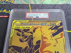 Pokemon TCG - Jumbo Gold Pikachu & Zekrom GX SM248 - PSA 10 GEM MINT - Image 3