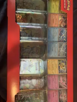 Pokemon TCG Scarlet & Violet Prismatic Evolutions Mini Tins Sealed, 8-Card promo - Image 1