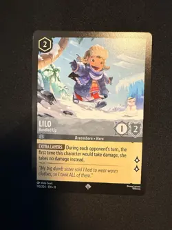 Lilo - Bundled Up 195/204 Winterspell Regular Disney Lorcana TCG - Image 1