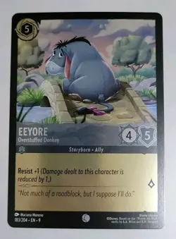 Disney Lorcana TCG - Fabled: Eeyore (183/204) - Common Foil - Near Mint - Image 1