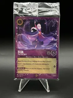 Disney Lorcana Elsa The Fifth Spirit Promo 6/P3 Foil Set 5 NIB - Image 1