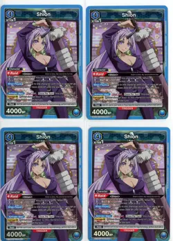 That Time I Was Reincarnated As a Slime UE20BT-056 Union Arena Set Shion SR x4 - Image 1