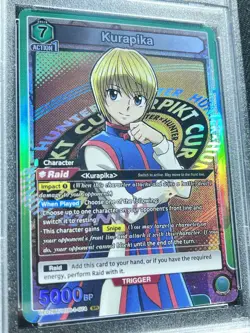 PSA 10 Union Arena Hunter x Hunter Kurapika UE02BT/HTR-1-074 SR Super Rare - Image 3