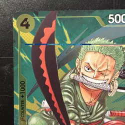 One Piece Card Game P-042 Roronoa Zoro CS2024 Event Pack Championship ENGLISH NM - Image 4