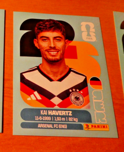 PANINI FOOTBALL FIFA WORLD CUP STICKER CARD CARTE HAVERTZ GER 17 MINT 2026 - Image 1