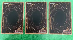 Yugioh TCG cards x3 set Solar Recharge ANPR-ENSE1 Limited Edition Super Rare - Image 2