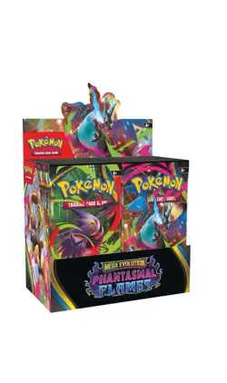 Pokemon TCG - Mega Evolution Phantasmal Flames Booster Box - PRESALE - Image 1