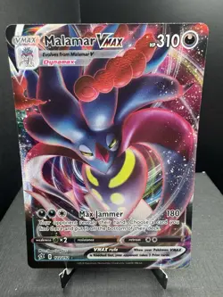 Pokemon TCG SWSH Rebel Clash Malamar VMAX 122/192 Ultra Rare Holo NM! - Image 1