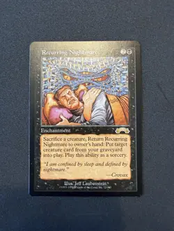 Recurring Nightmare - Exodus Regular - Magic the Gathering - Image 1