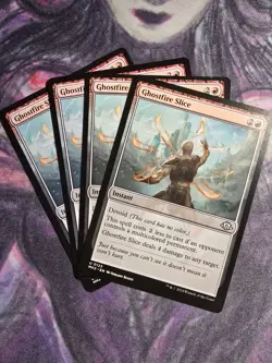 MTG Modern Horizons 3 Ghostfire Slice x4 NM Uncommon - Image 1
