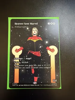 Heaven-Sent Marvel Borderless Marvel Super Heroes Mtg Nm 0041 - Image 1