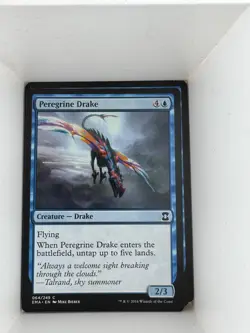 Peregrine Drake 64 Common Eternal Masters Magic: The Gathering Near Mint - Image 2
