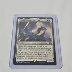 Mtg. Cloud, Midgar Mercenary. Final Fantasy. - Image 1