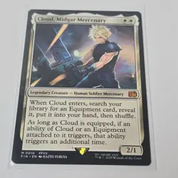 Mtg. Cloud, Midgar Mercenary. Final Fantasy. - Image 3