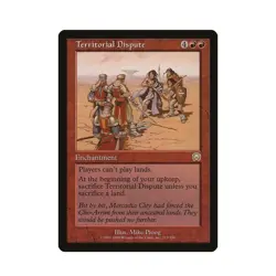 Territorial Dispute MTG Mercadian Masque Rare LP Lightly Played Single Card - Image 1