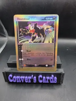 Houndour 59/97 EX Dragon Rare Reverse Holo Pokemon Card (196) - Image 1