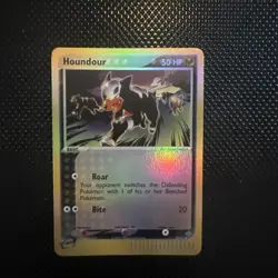 Houndour 59/97 EX Dragon Rare Reverse Holo Pokemon Card NM Condition - Image 1