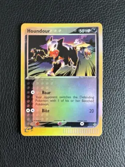Pokemon TCG Houndour EX Dragon 59/97 Reverse Holo Common - Image 1