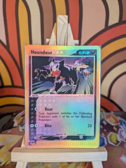Pokemon TCG Houndour EX Dragon 59/97 Reverse Holo Common Near Mint - Image 1