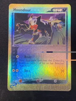 Pokemon TCG Houndour EX Dragon 59/97 Reverse Holo Common - Image 1