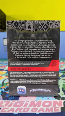 Sealed Pokemon TCG Scarlet & Violet Paldean Fates Booster Bundle NEW & SEALED - Image 3