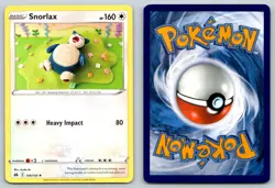 SNORLAX 109/159 R CROWN ZENITH POKEMON LP ITO - Image 3