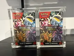 x2 Pokemon TCG Scarlet & Violet Paldean Fates Booster Bundle NEW SEALED IN HAND - Image 1