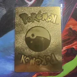 Gardevoir & Sylveon Gold Foil Metal Pokemon Card Gift Fan Art Collectible - Image 2