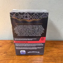 Pokemon TCG Scarlet & Violet Paldean Fates Booster Bundle NEW & SEALED 6 Packs - Image 3