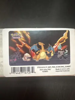 Ultra Pro Pokemon TCG Scorching Summit Charizard Playmat | New In box - Image 2