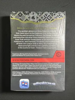 Pokemon TCG Scarlet & Violet Paldean Fates Booster Bundle NEW & SEALED 6 Packs - Image 2
