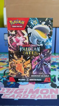 Sealed Pokemon TCG Scarlet & Violet Paldean Fates Booster Bundle NEW & SEALED - Image 1