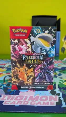 Sealed Pokemon TCG Scarlet & Violet Paldean Fates Booster Bundle NEW & SEALED - Image 1