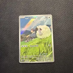 HOP'S WOOLOO 170/159 ILLUSTRATION RARE JOURNEY TOGETHER POKEMON - NM - Image 1