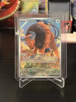 Tauros Chaos Rising Illustration Rare Pokemon Card 096/086 - Image 1