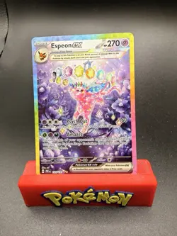 Espeon ex 155/131 Special Illustration Rare Pokemon Prismatic Evolutions NM - Image 1