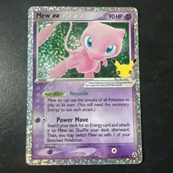 POKEMON MEW EX 88 CLASSIC COLLECTION CELEBRATIONS: CLASSIC COLLECTION NM HOLO - Image 1