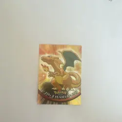 Topps Pokemon TV Animation Edition Charizard 06 Holo Black Label - Image 2