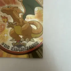 Topps Pokemon TV Animation Edition Charizard 06 Holo Black Label - Image 3