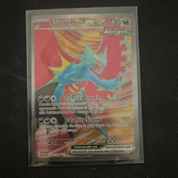 Pokemon TCG Card Roaring Moon EX 229/182 Full Art Paradox Rift Ultra Rare NM/M - Image 2